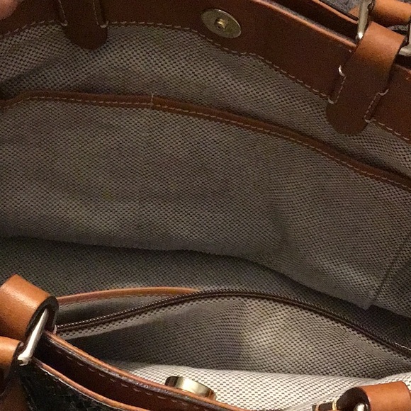 Dooney & Bourke Snake Skin Bag - Picture 12 of 16